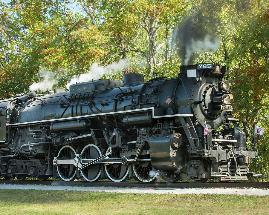 Steam Locomotive No. 765 Photograph by Rosette Doyle
