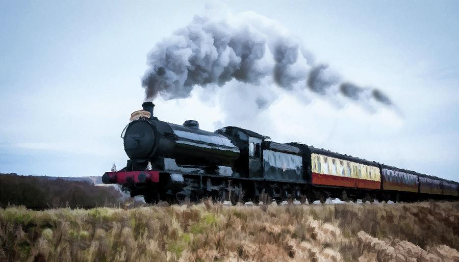Steam Locomotive to Virginia City  Photograph by David Dehner