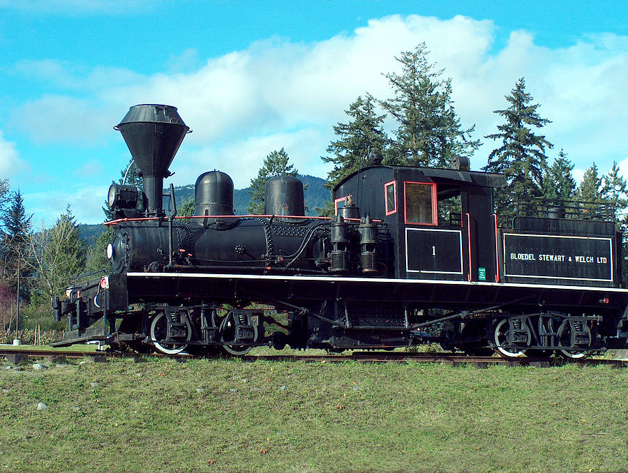 Steam Locomotive Photograph by Wayne Enslow