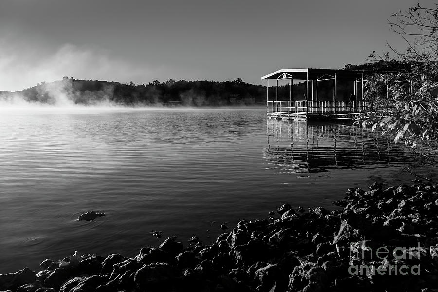 Fog on the Lake 2 Photograph by Dennis Hedberg