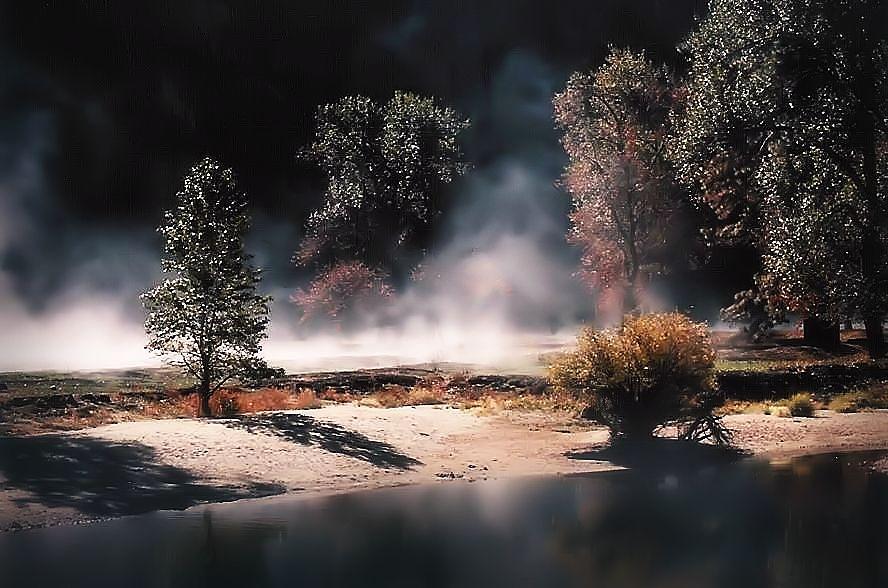 Steam on the Valley Photograph by Nadalyn Larsen