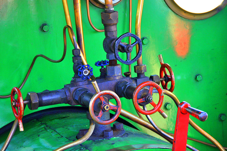 Steam Pipework Photograph by Gordon James
