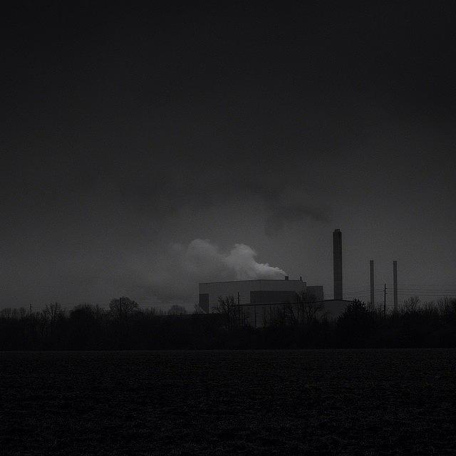 Blackandwhite Photograph - Steam Plant by Dave Edens