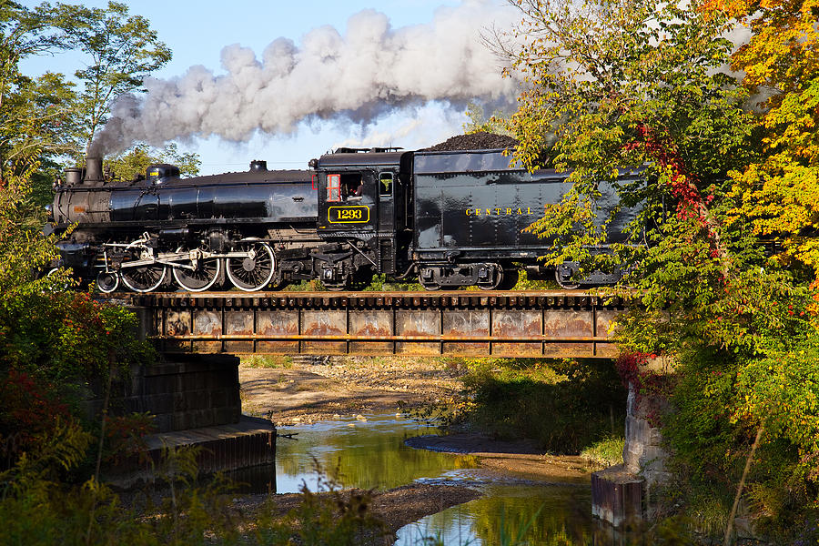 Cuyahoga Valley National Park Photograph - Steam Power in the Valley by Tim Fitzwater