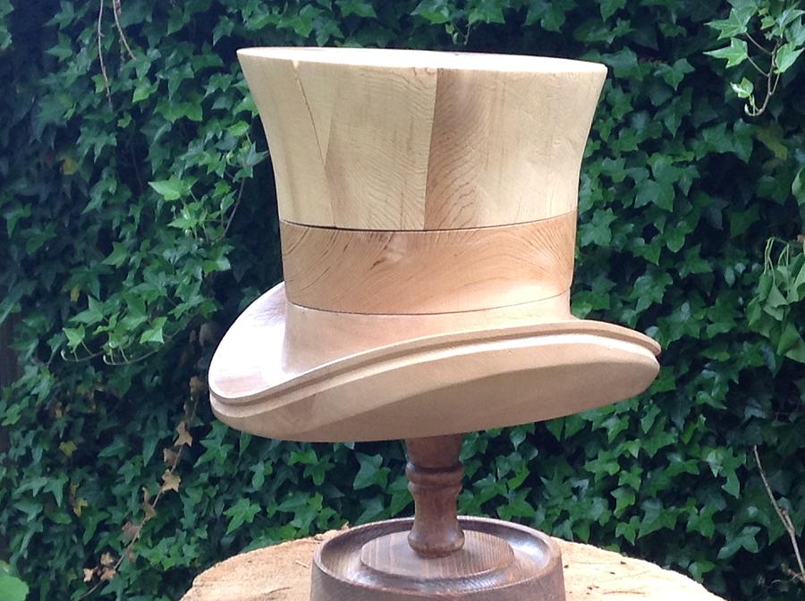 Modified Bowler Style hat block by Roger Friesen