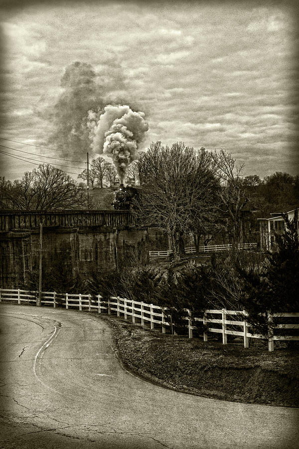 Steam Trail Photograph by Sharon Popek