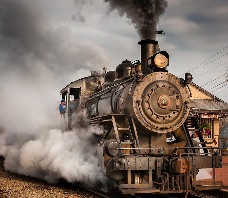 Steam Train close up Photograph by Kevin Giannini
