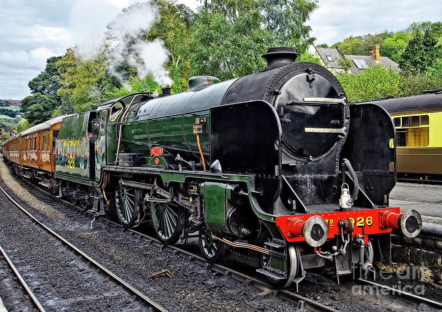 Steam Train on North York Moors Railway Photograph by Martyn Arnold