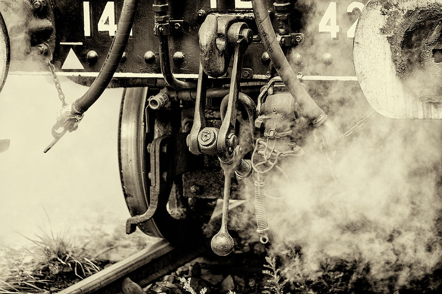 Steam Train Series No 3 Photograph by Clare Bambers