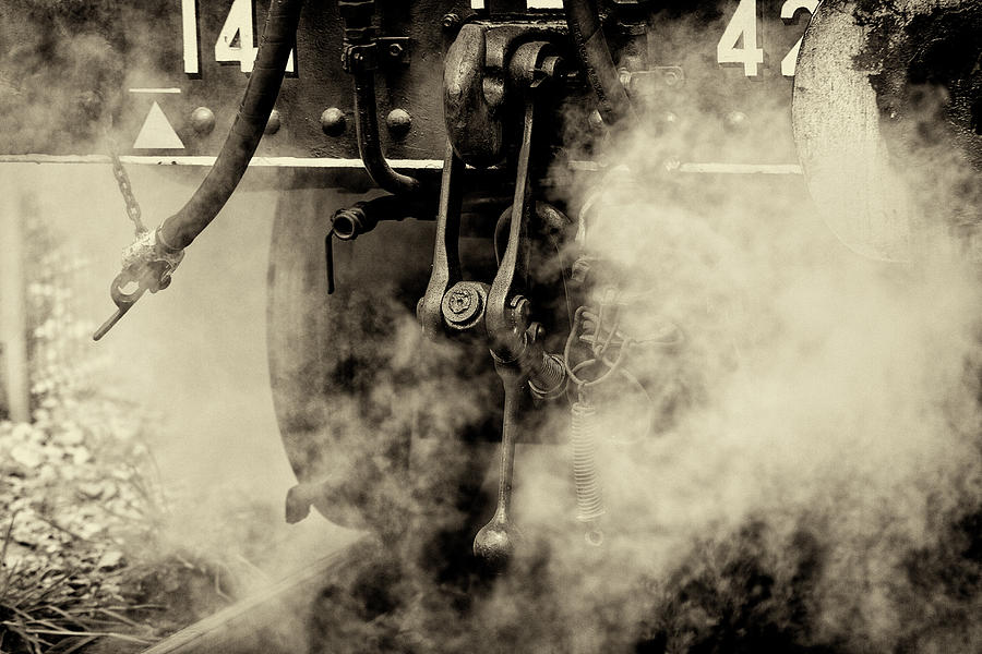 Steam Train Series No 4 Photograph by Clare Bambers