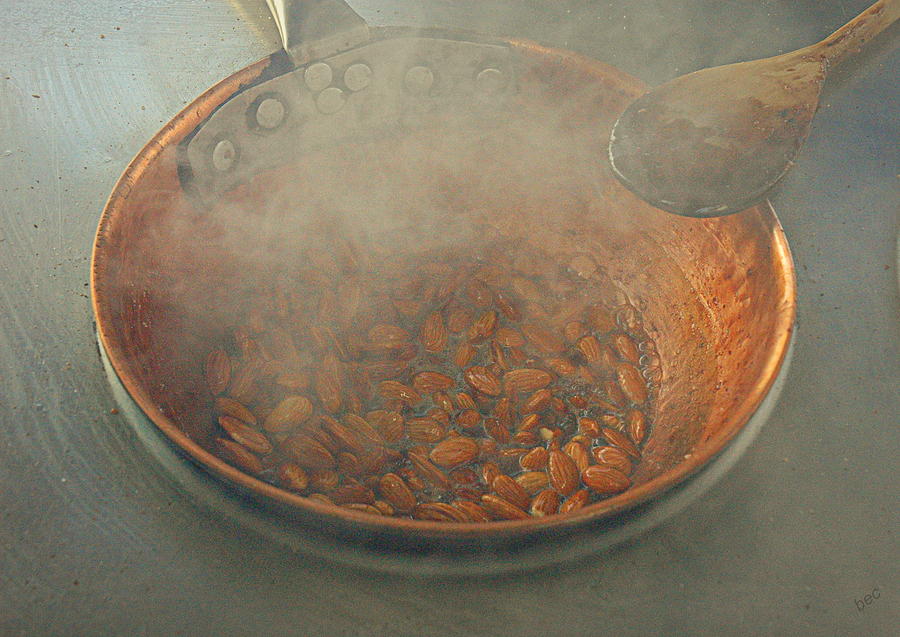 Steaming Roasted Almonds Photograph by Bruce Carpenter