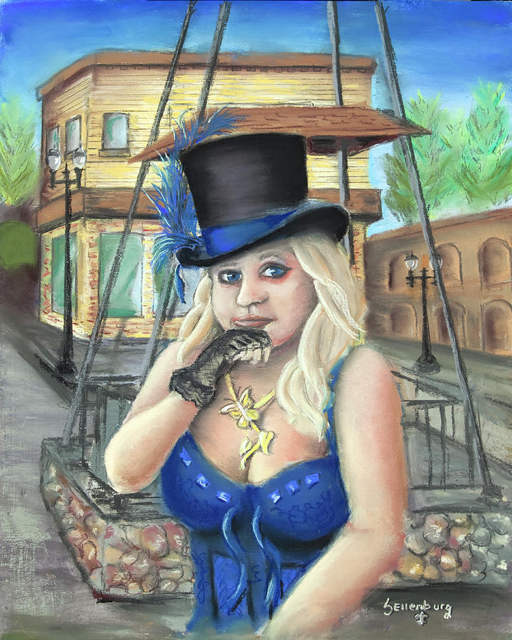 Steampunk Becky Painting