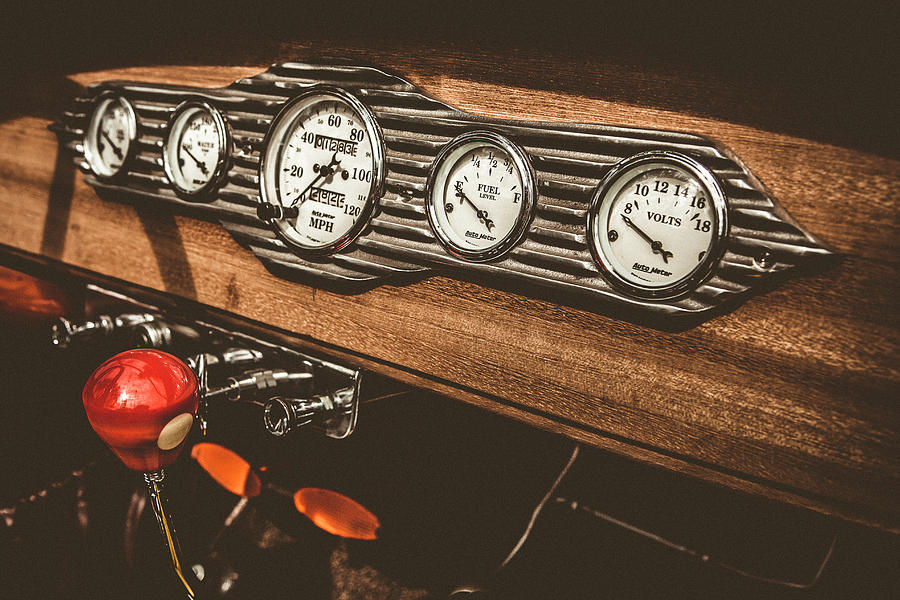 Steampunk Dashboard Photograph by Caitlyn Grasso