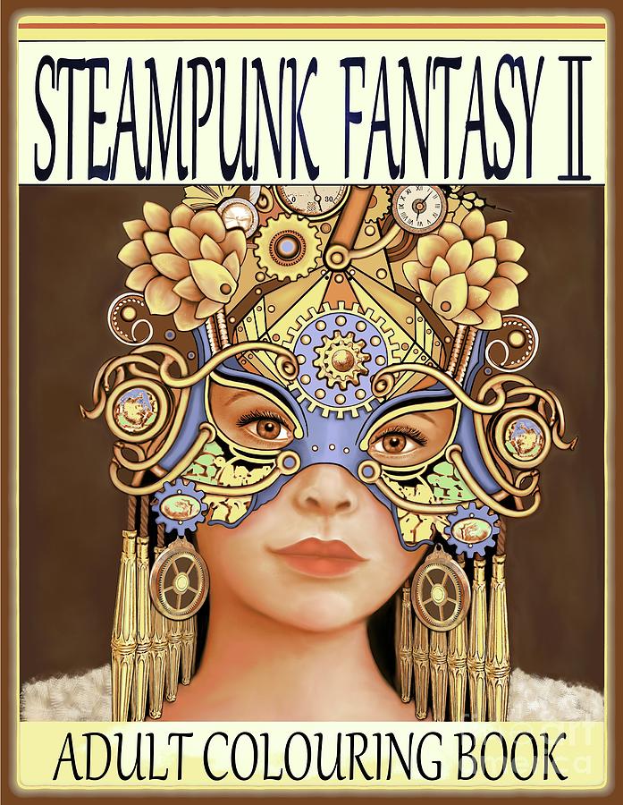 Book Cover Illustration Digital Art - Steampunk Fantasy II by Melodye Whitaker