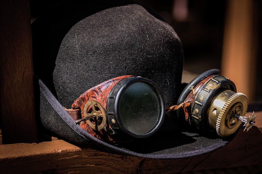 Steampunk Hat Photograph by Jay Stockhaus