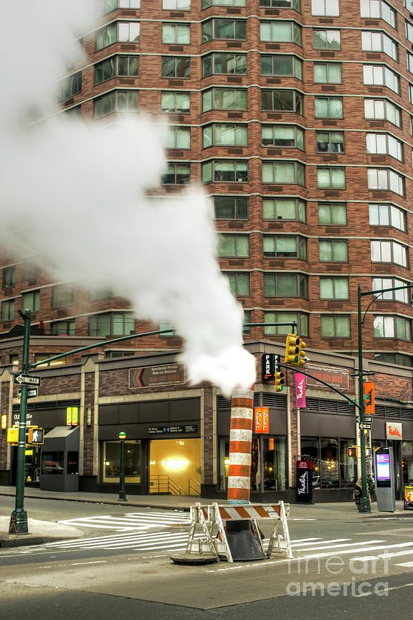 Steamy New York City Photograph by Timothy Lowry