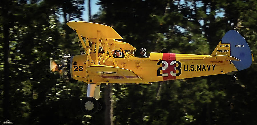 Aircraft Photograph - Stearman by Phil And Karen Rispin