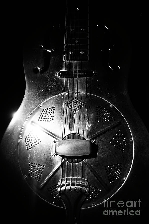 Steel Drum Guitar 1 Photograph