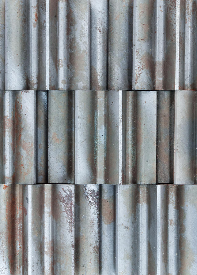 Abstract Photograph - Steel by Jim Hughes
