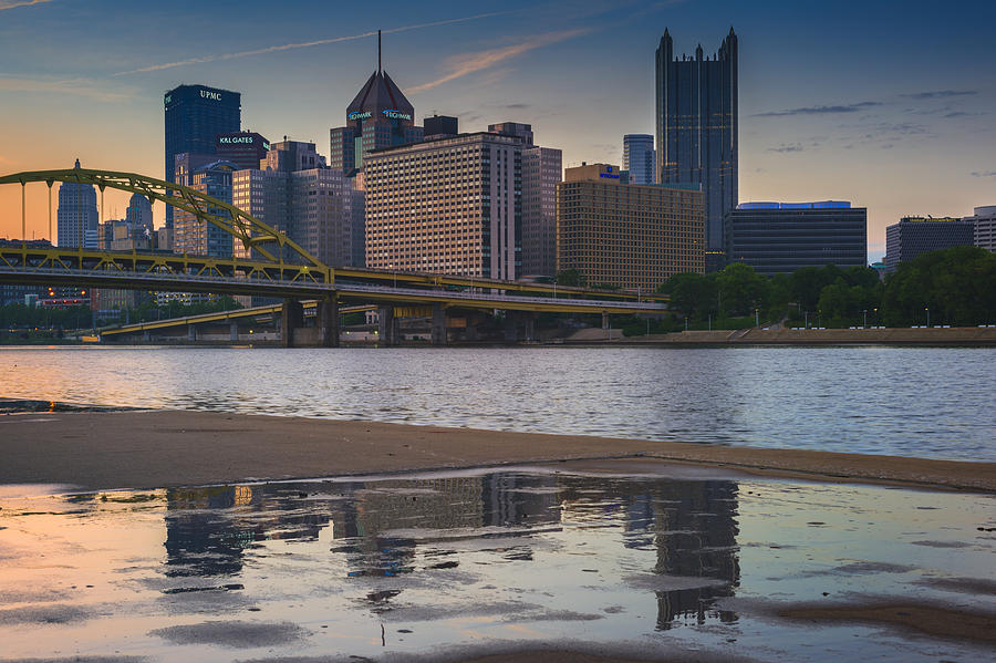 Pittsburgh Photograph - Steel Reflections by Rick Berk