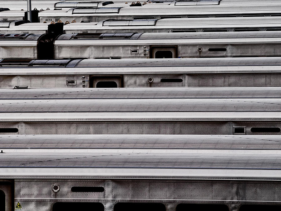 Steel Sleepers I Photograph by Marianne Campolongo