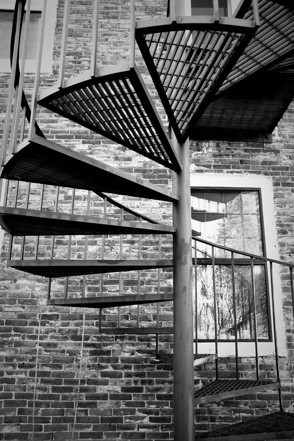 Steel Spiral Photograph by Greg Fortier