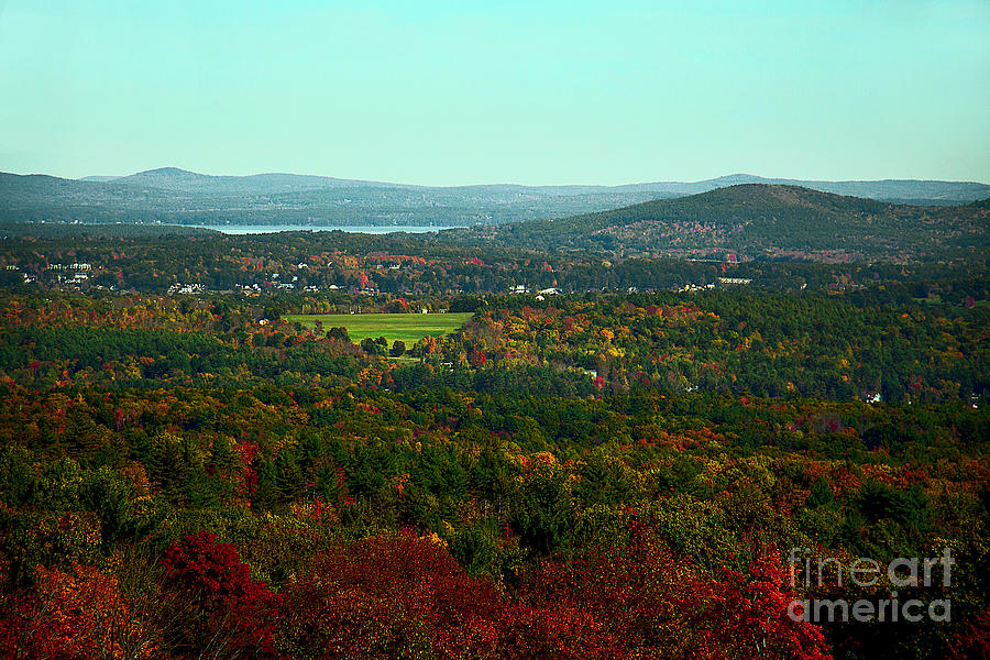 Steele Hill New Hampshire Photograph by Mim White