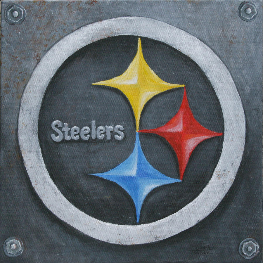 Steelers Painting by Donna Tucker