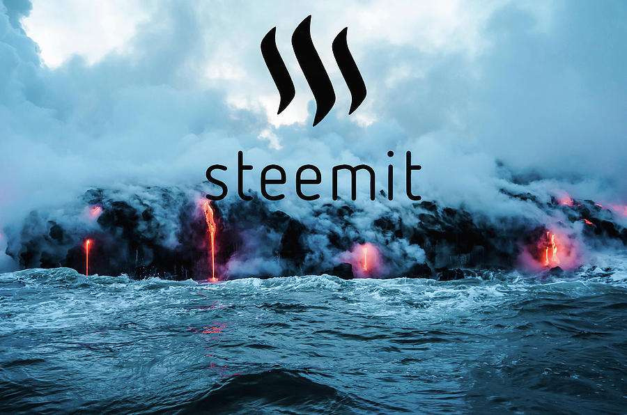 Steem Photograph - Steemit Heats UP by Britten Adams