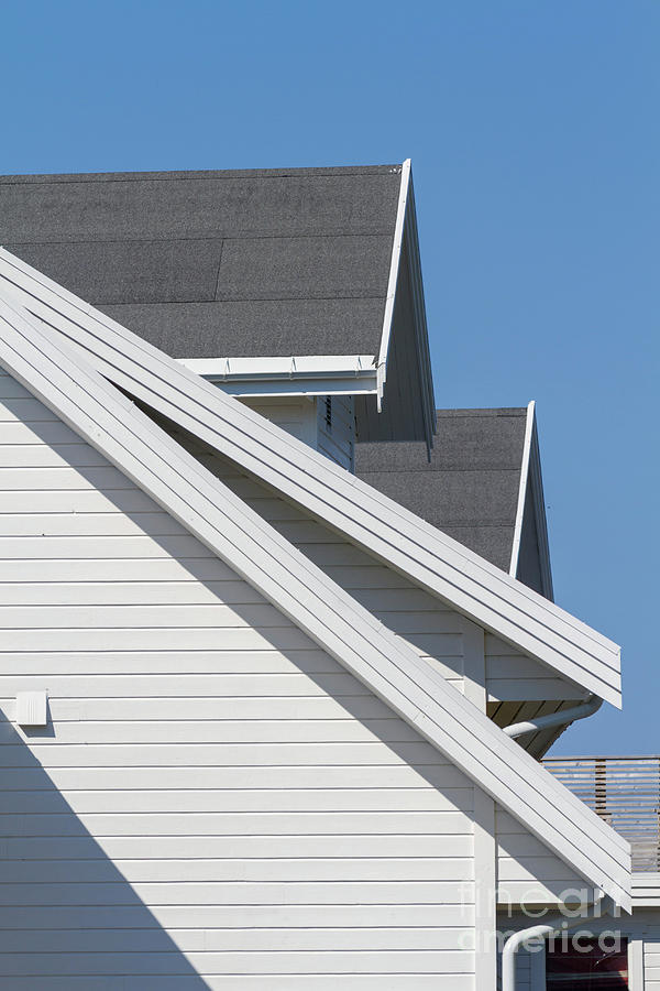 Steep Roof Detail Photograph by Heiko Koehrer-Wagner