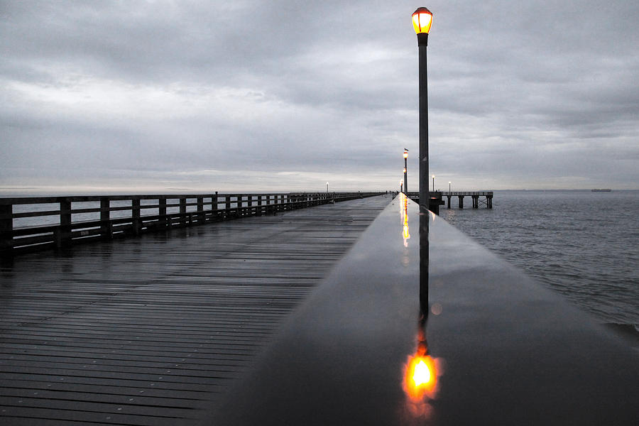 Steeplechase Pier Photograph by Mitch Cat - Fine Art America