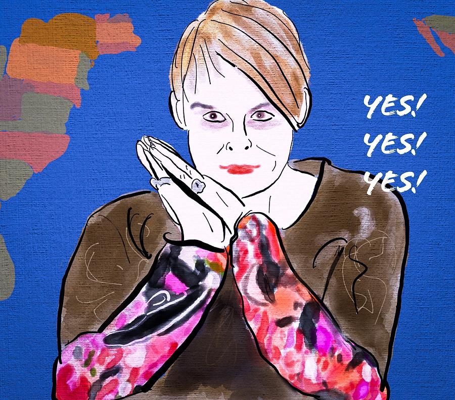 Stefon  Mixed Media by Jim Smith