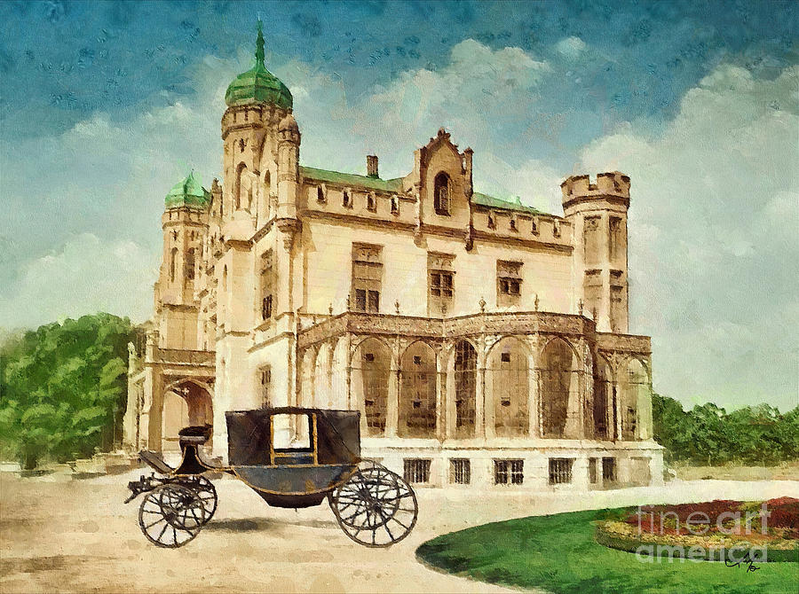 Stein Palace Painting by Mo T