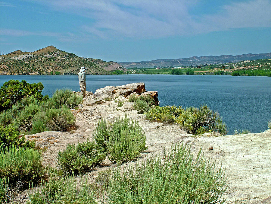 Steinaker Reservoir near Vernal, Utah Photograph by Ruth Hager
