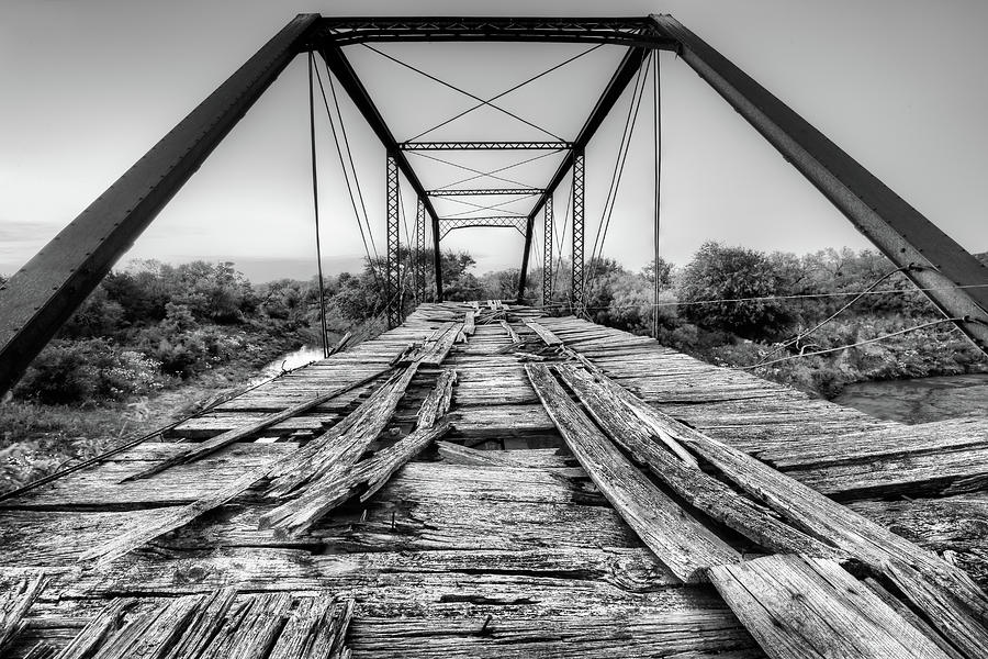 Steinman Bridge Black and White Photograph by JC Findley