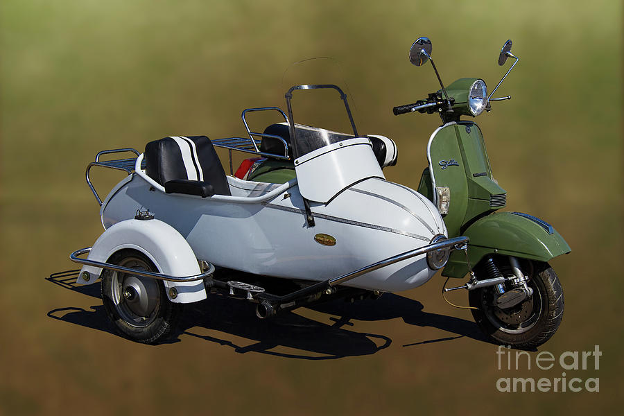 scooter with sidecar