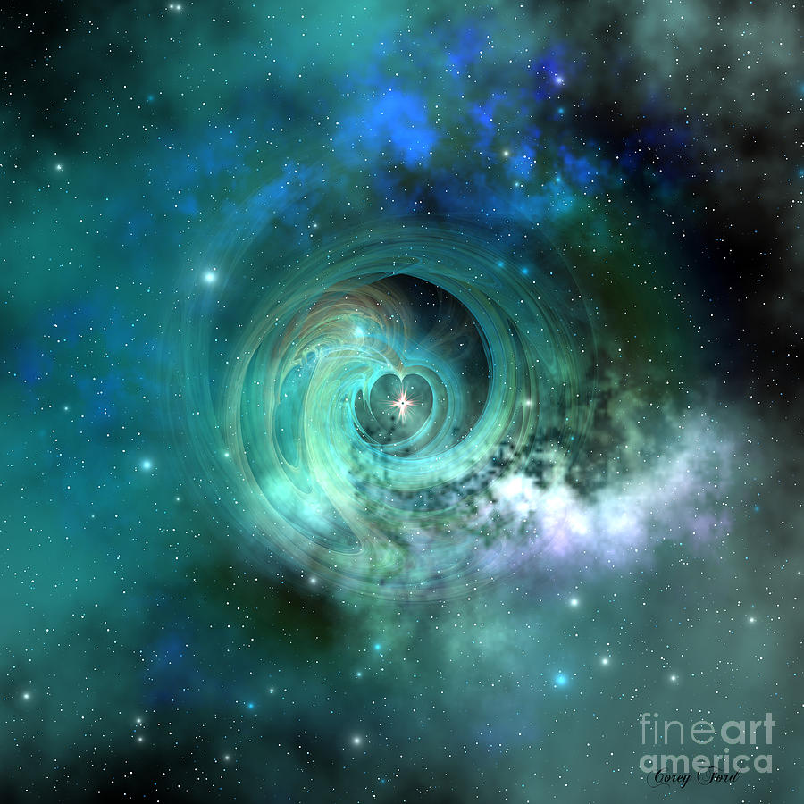 Interstellar Painting - Stellar Matter by Corey Ford