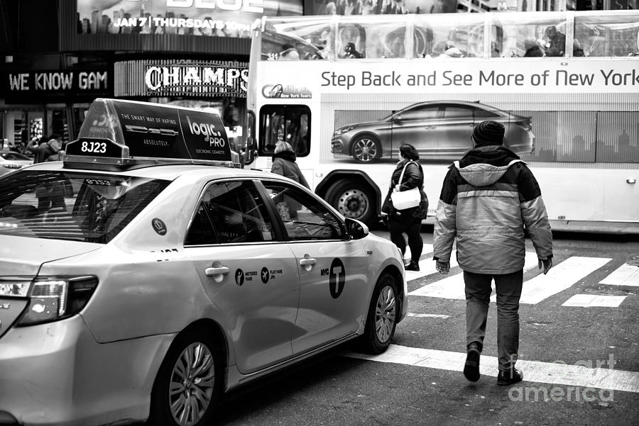 Street Scene Photograph - Step Back And See More Of New York by John Rizzuto Street Scene Photograph - Step Back And See More Of New York by John Rizzuto