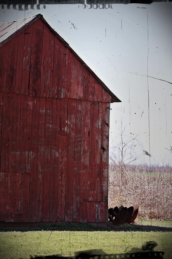 Barn Photograph - Step Back In Time- Fine Art by KayeCee Spain
