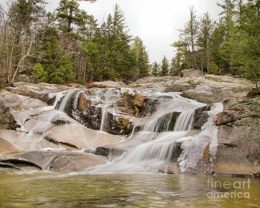 Step Falls - Step Falls Preserve Photograph by Jan Mulherin - Fine Art ...