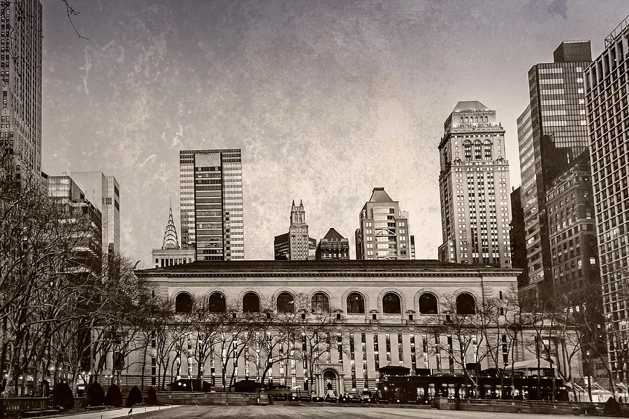 Stephen A. Schwarzman Building - NYPL Photograph by Alison Frank