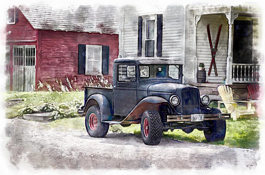 Car Photograph - Stepping Back by Tricia Marchlik