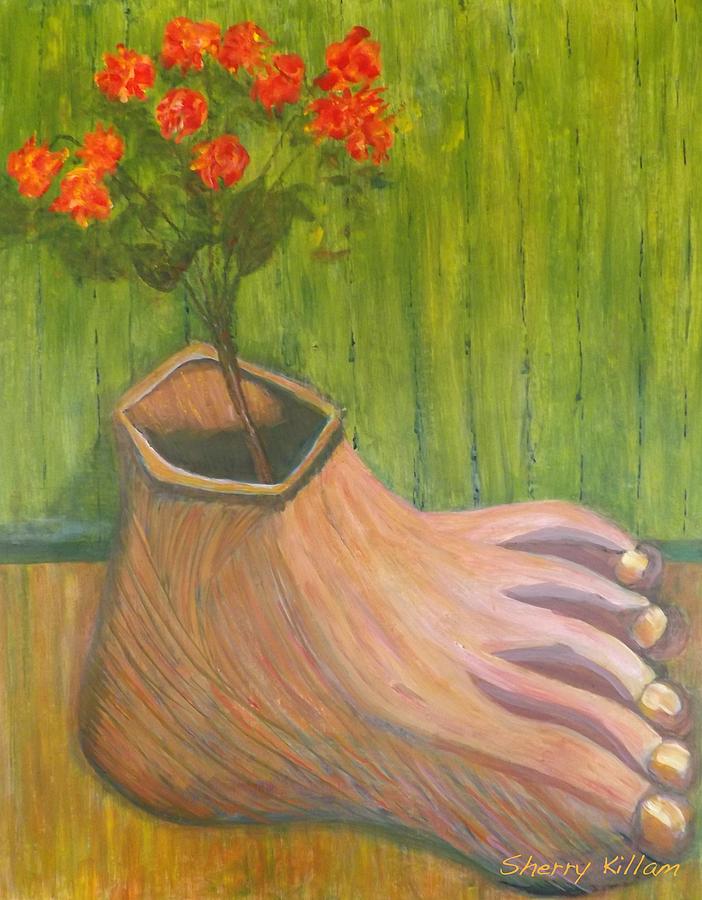 Stepping Out Painting by Sherry Killam