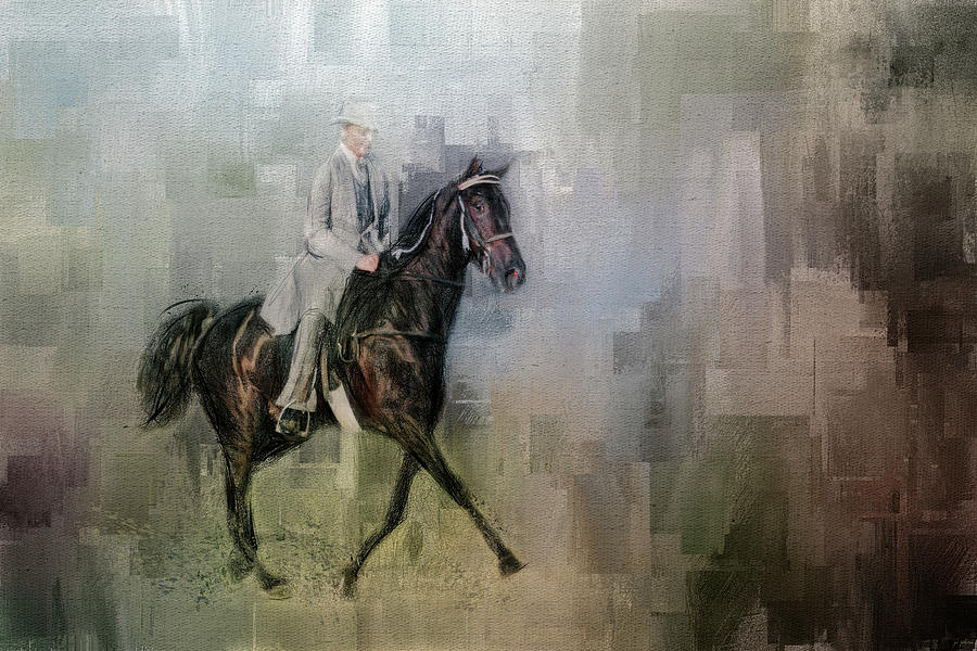 Stepping Out Tennessee Walking Horse Art Painting by Jai Johnson