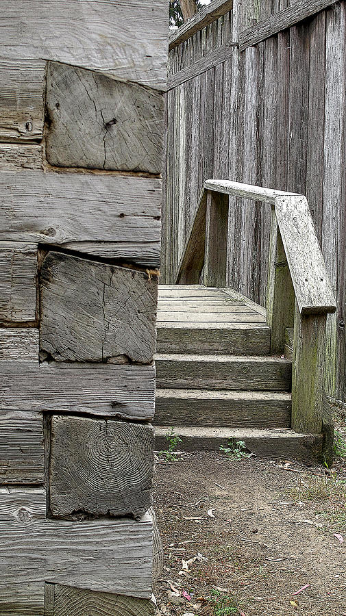Steps and Corner Photograph by Larry Darnell