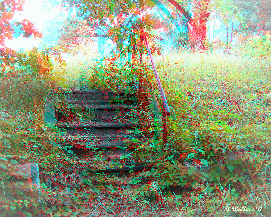 Steps To Yesterday  Use Red Cyan 3d Glasses Brian Wallace 