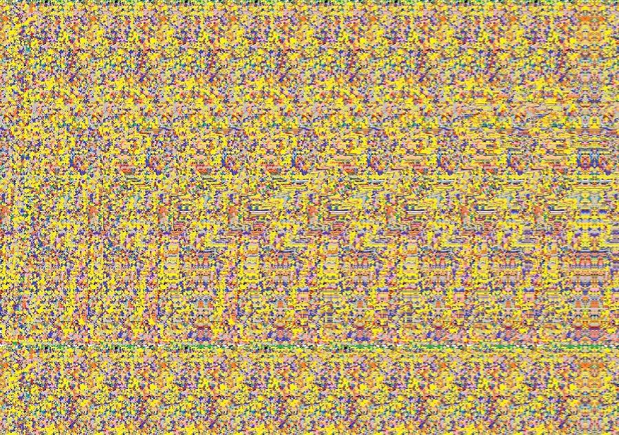 Stereogram 10 Digital Art by Aydys Kuzhuget - Fine Art America