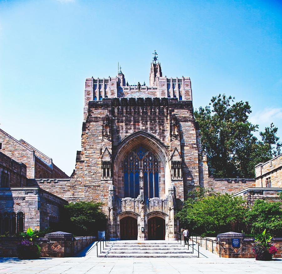 Sterling Memorial Library - Yale University Photograph by Mountain Dreams