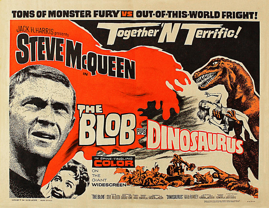 Steve McQueen is the Blob Photograph by Doc Braham