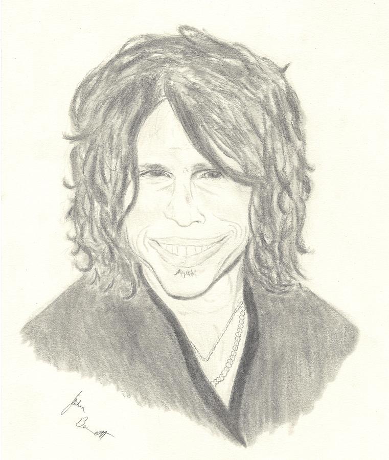 Steven Tyler Drawing by Josh Bennett | Fine Art America